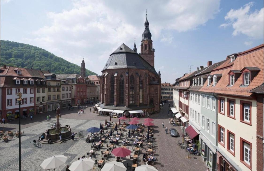 Philosophen Und Neckarblick Apartment Heidelberg Ngoại thất bức ảnh